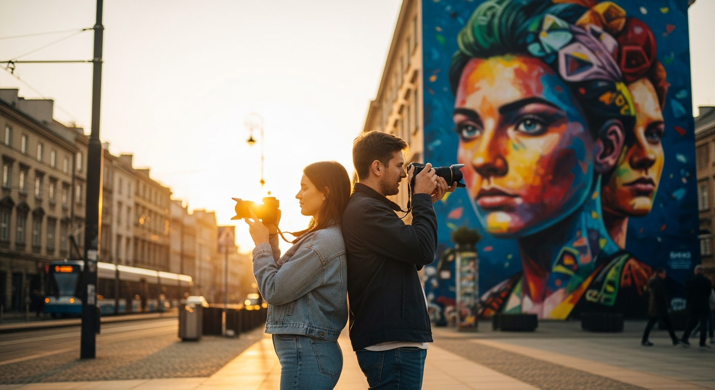 Murale poza Pragą: Wola i Śródmieście — Murale i street art w Warszawie: trasa spacerowa.