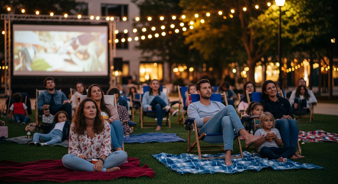 Kino plenerowe na trzech dzielnicach — Darmowy sierpień w Poznaniu