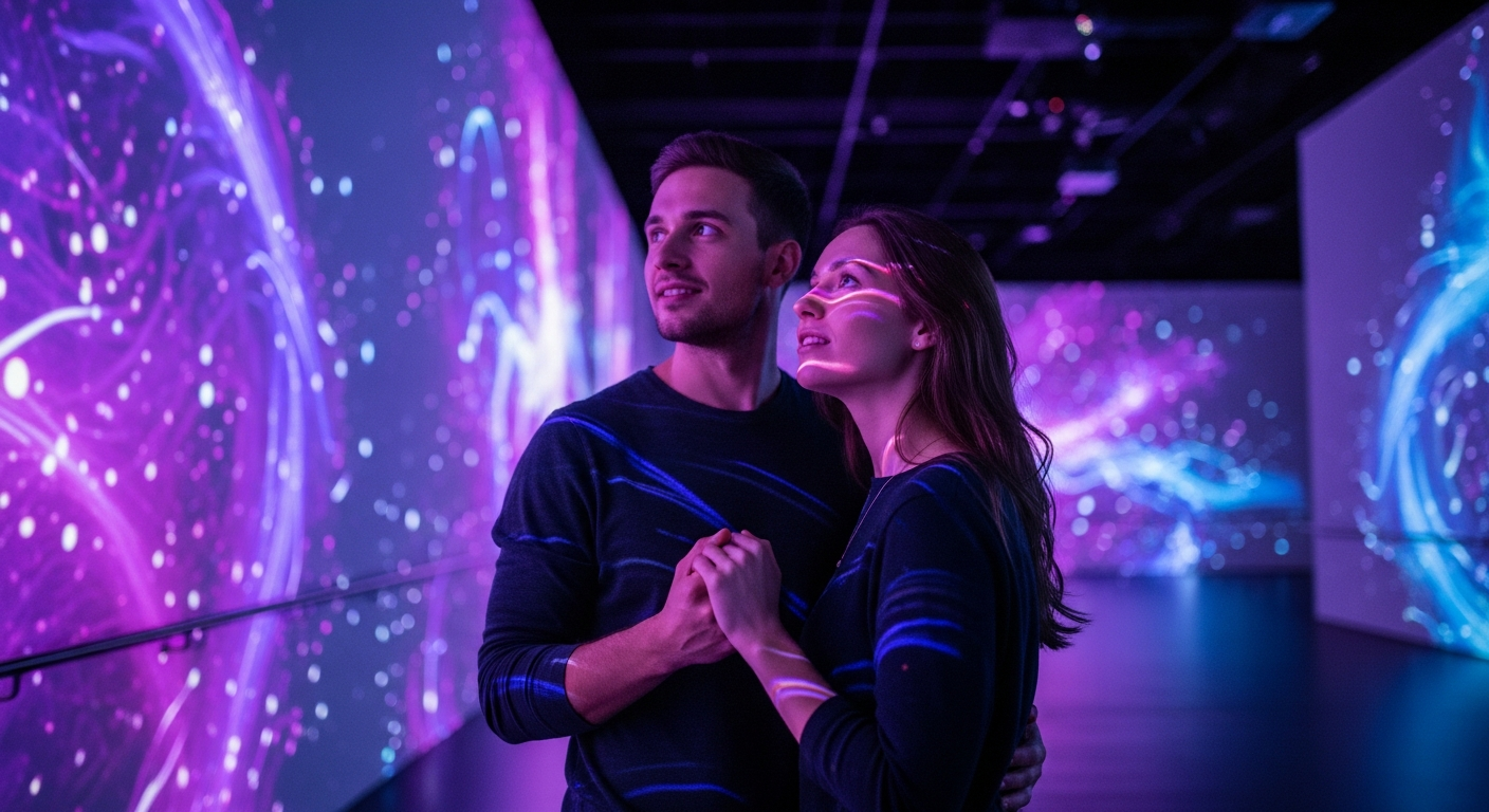 Dla kogo: pary, miłośnicy sztuki, rodzeństwo na Instagram — i kto może być rozczarowany — Melt Museum Warszawa