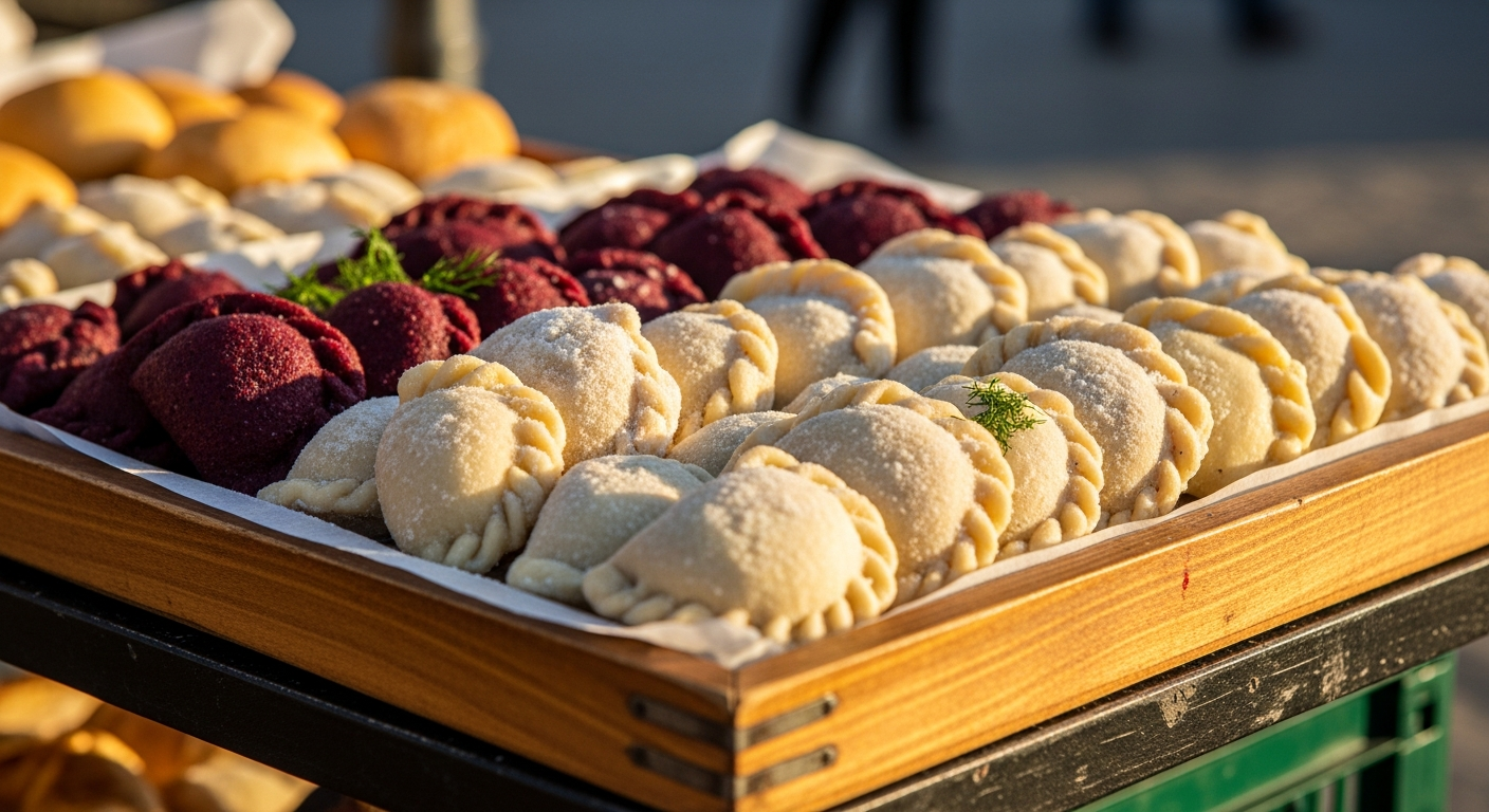 Nietypowe smaki - od słodkich do wege — Festiwal Pierogów w Krakowie