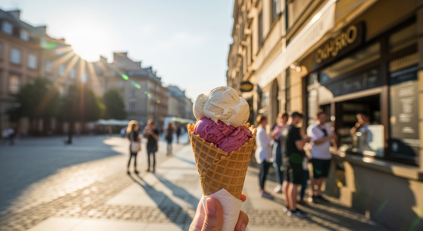 Klasyczne lody rzemieślnicze: Na Końcu Tęczy, Lodziarnia Roszki i Lody by Szymon Sapieha — Najlepsze lodziarnie w Warszawie