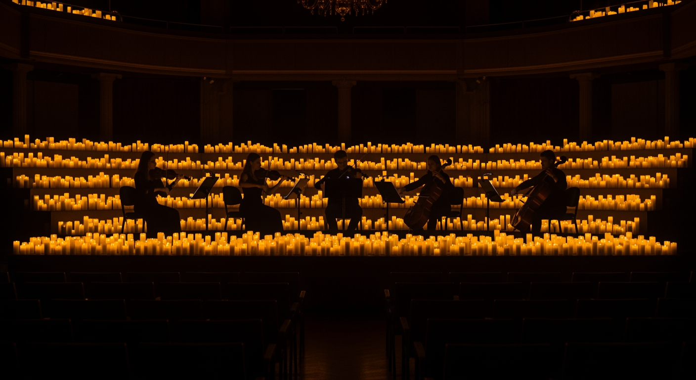 Candlelight – koncerty w blasku świec — Candlelight i Eonarium — immersyjne wieczory