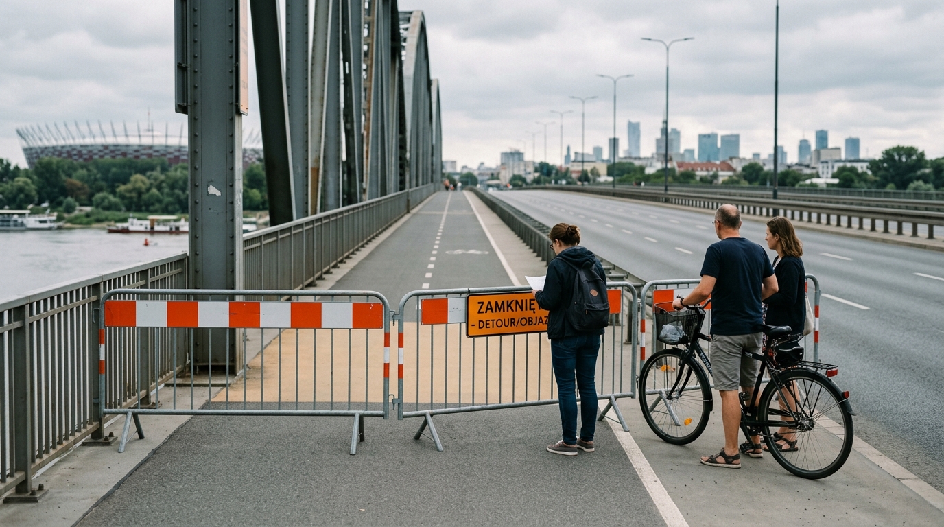 Zamknięte ulice, mosty i zmiany ZTM — 15 sierpnia 2026 Warszawa - defilada, godziny, utrudnienia