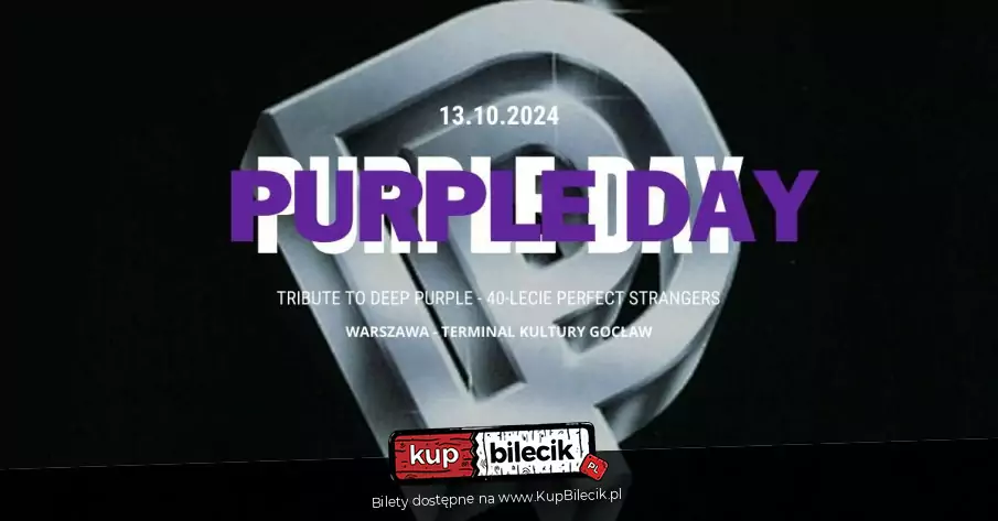 PURPLE DAY - TRIBUTE TO DEEP PURPLE - 40-LECIE PERFECT STRANGERS