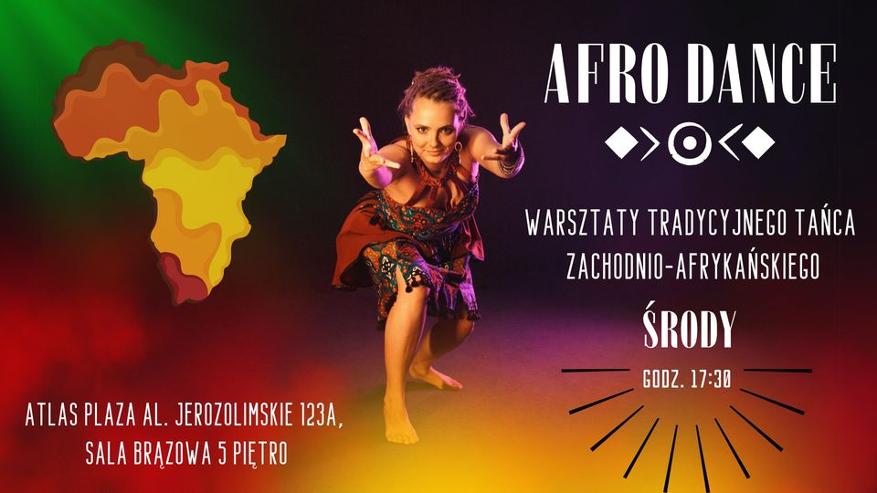 AFRO DANCE - regularne zajęcia z tradycyjnego tańca afrykańskiego w Warszawie.