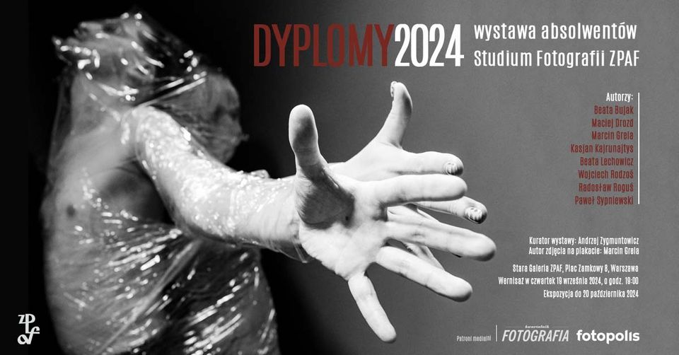 Dyplomy 2024 - wystawa absolwentów Studium Fotografii ZPAF