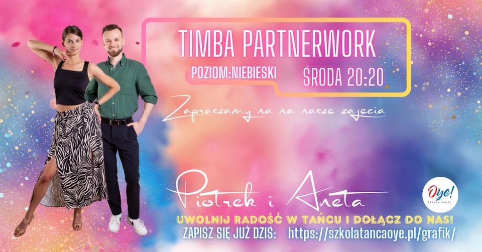 TIMBA PARTNERWORK DLA TAŃCZĄCYCH Z PIOTREM I ANETĄ