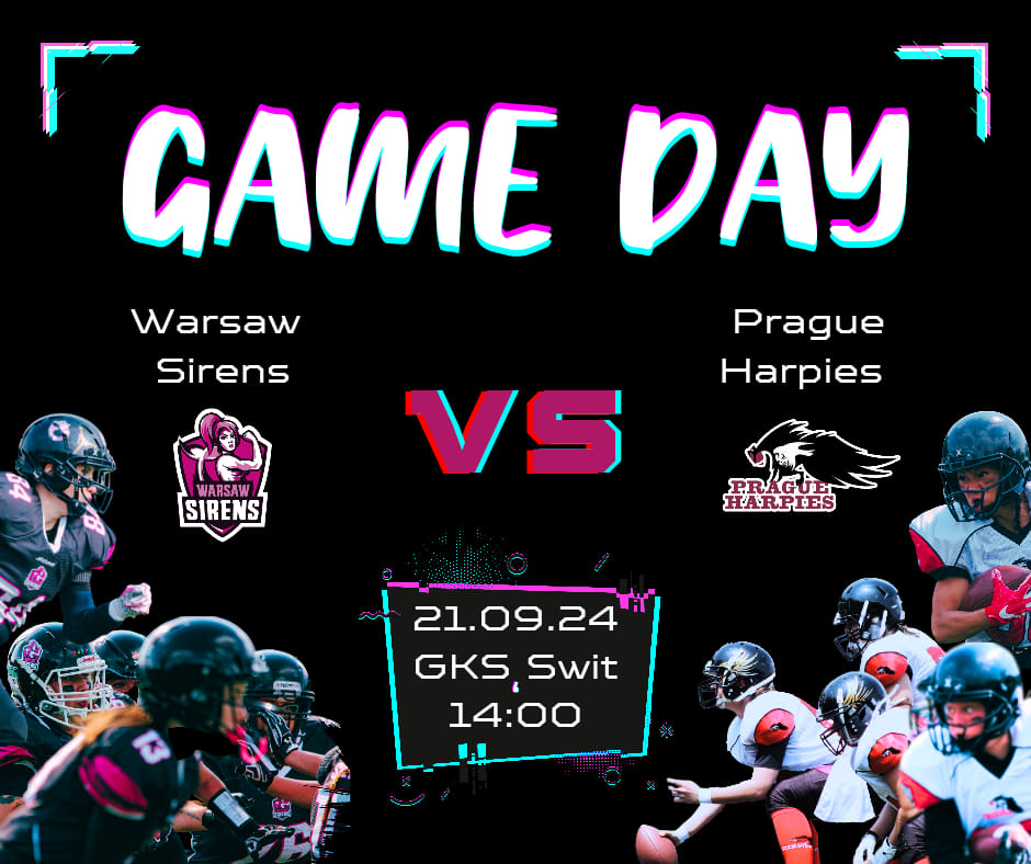 Mecz Futbolu Amerykańskiego - Warsaw Sirens vs Prague Harpies