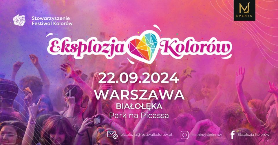 Eksplozja Kolorów na warszawskiej Białołęce 2024! | IX Białołęcki Festiwal Streetfoodu