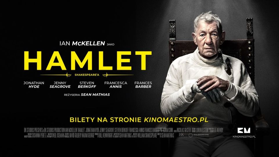 „Hamlet” Shakespeare’a z Ianem McKellenem w Kinotece