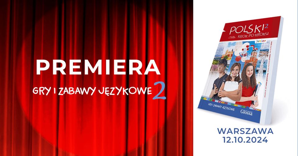 Premiera „Gry i zabawy językowe – junior 2”