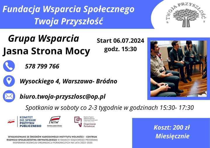 Jasna Strona Mocy - nietypowa grupa wsparcia