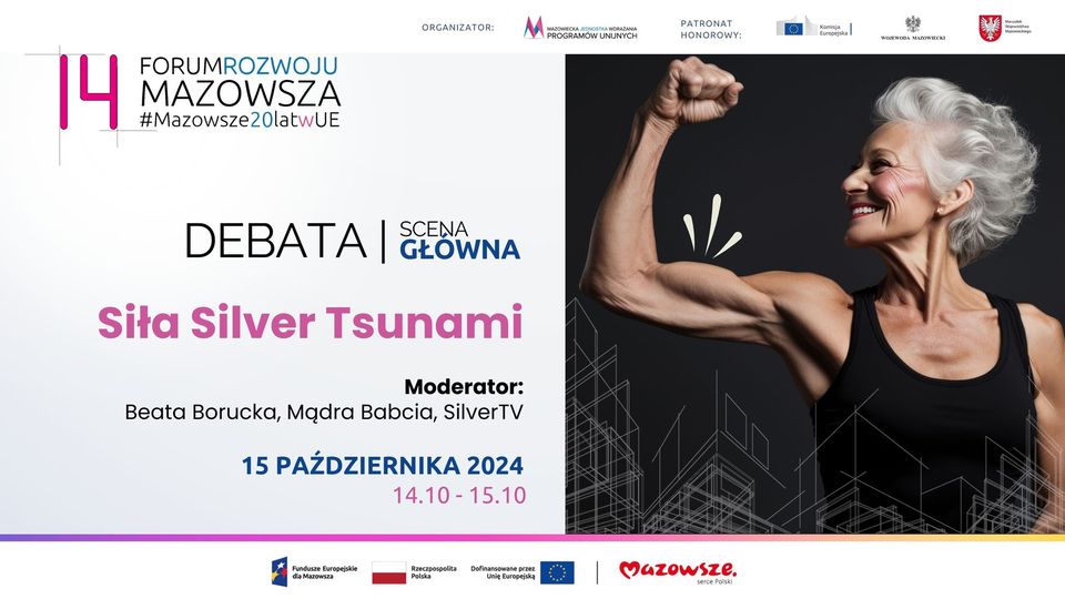 Debata | Siła Silver Tsunami - 14. Forum Rozwoju Mazowsza