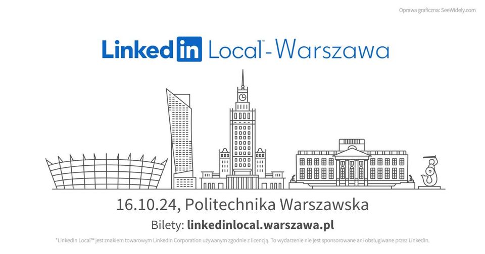 LinkedIn Local Warszawa #6. Prelegenci: Agnieszka Wnuk i Artur Jabłoński