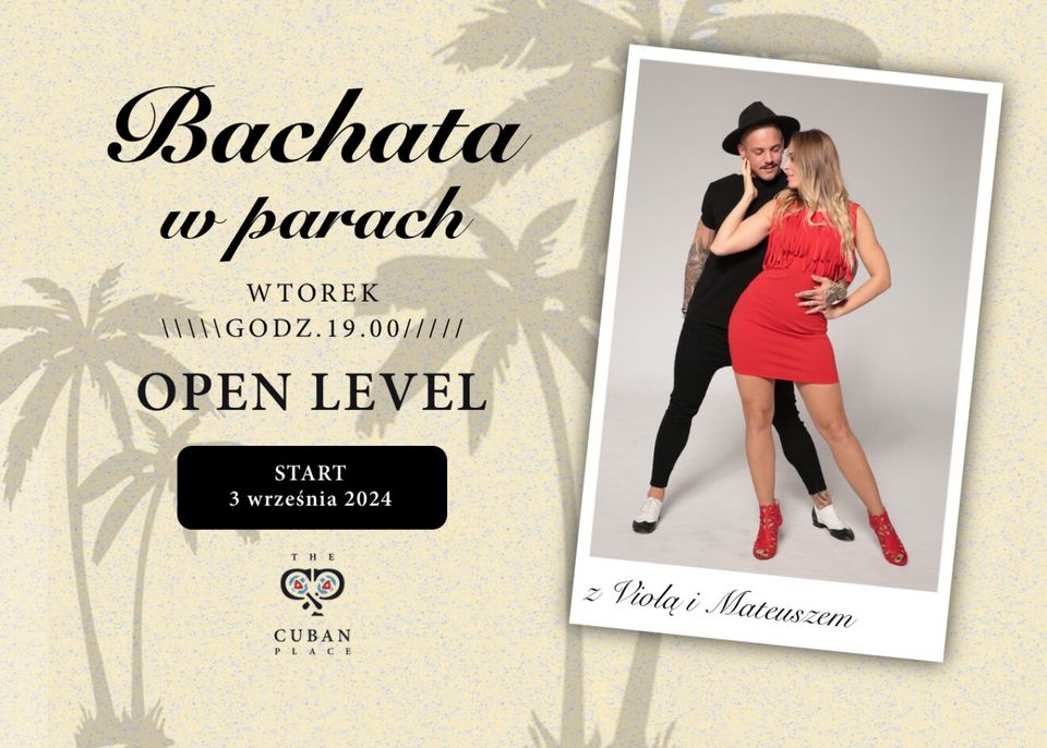 BACHATA W PARACH OPEN LEVEL