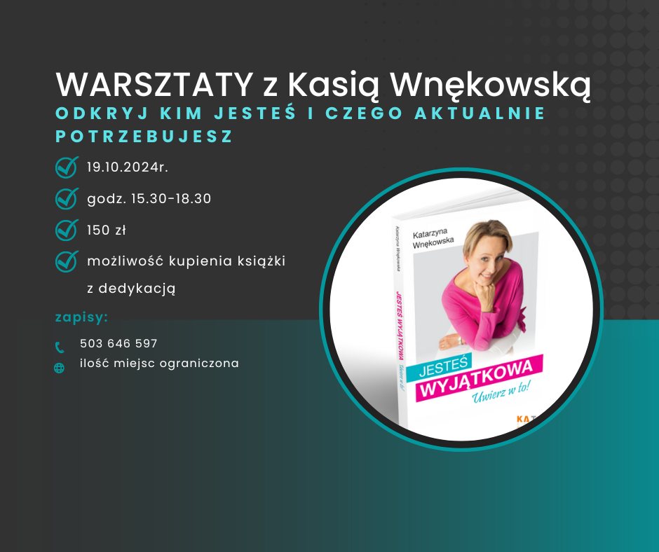 Warsztaty z Kasią Wnękowską