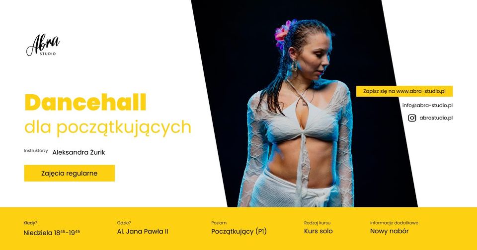 Dancehall z Aleksandrą Żurik dla początkujących (P1)