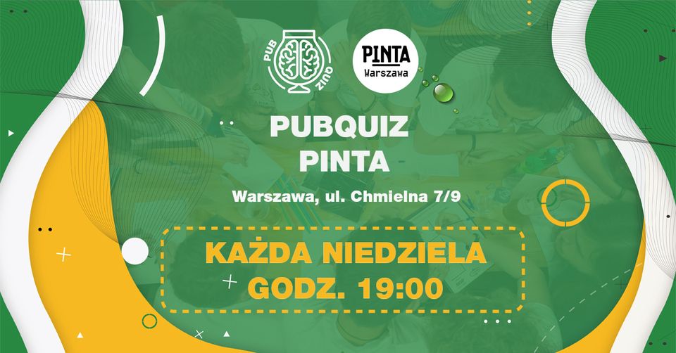 PubQuiz w PINTA Warszawa!