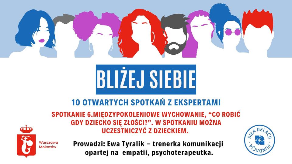 Spotkanie 6. “CO ROBIĆ GDY DZIECKO SIĘ ZŁOŚCI?”.