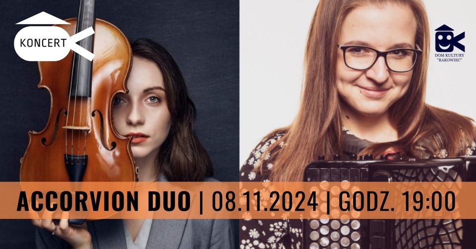 Accorvion Duo | Koncert | Kulturalne Piątki przy Wiślickiej 8