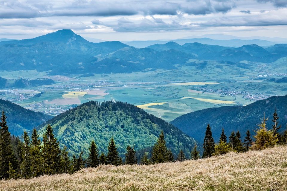 Listopadówka w Górach Słowackich ( Šiprúň 1461 m ,Veľký Choč 1608 m , Salatin 1630 m)