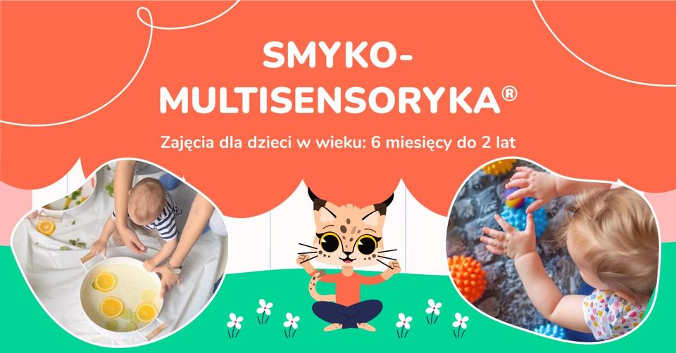 Smyko-Multisensoryka® dla dzieci od 6 miesięcy do 2 lat