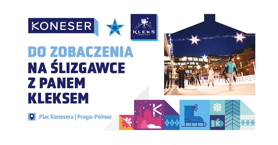 Praska Ślizgawka z Panem Kleksem - Centrum Praskie Koneser!