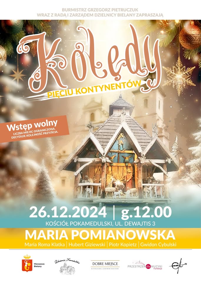 Maria Pomianowska Kolędy 5 kontynentów