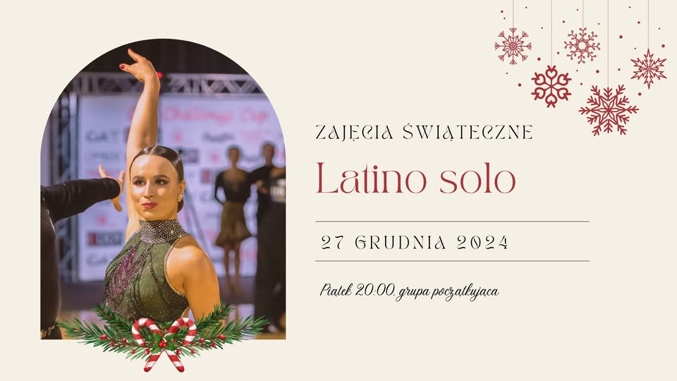 Świąteczne Latino solo z Agnieszką Górą