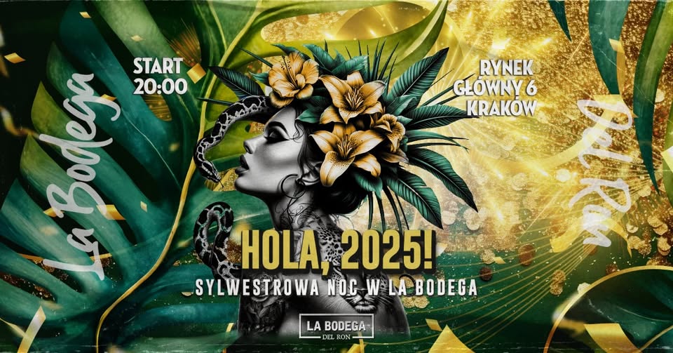 Hola, 2025! | Sylwestrowa noc w La Bodega