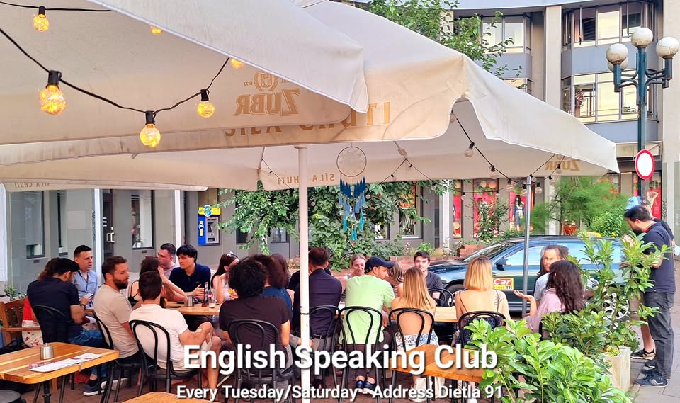 English Speaking Club // Layla Lounge Bar