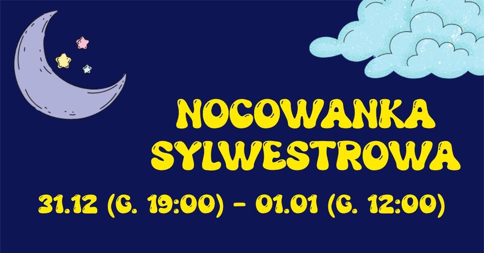 Nocowanka sylwestrowa dla dzieci