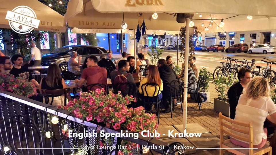 English Speaking Club // Layla Lounge Bar