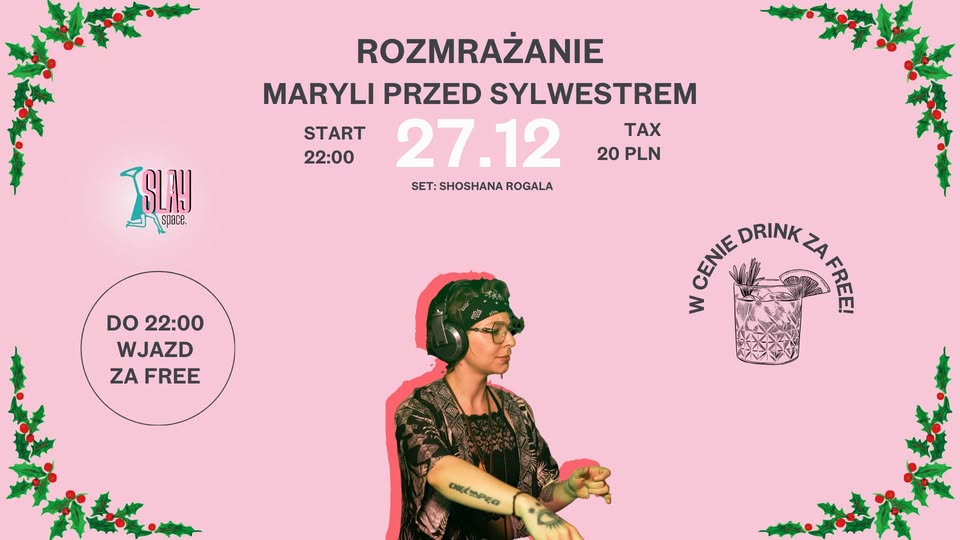 27.12 ROZMRAŻANIE MARYLI PRZED SYLWESTREM // DRINK W CENIE