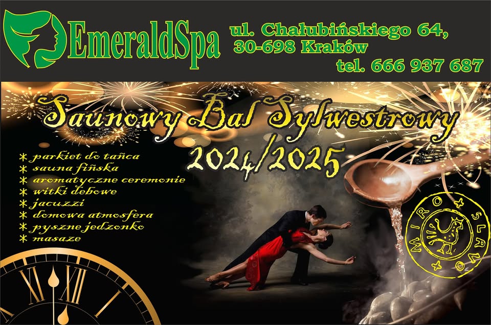 Sylwester Saunowy w EmeraldSpa