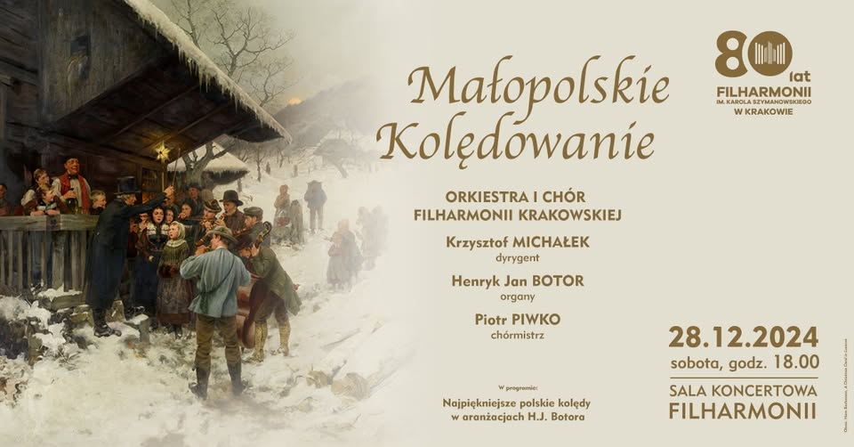 Małopolskie Kolędowanie z Filharmonią Krakowską