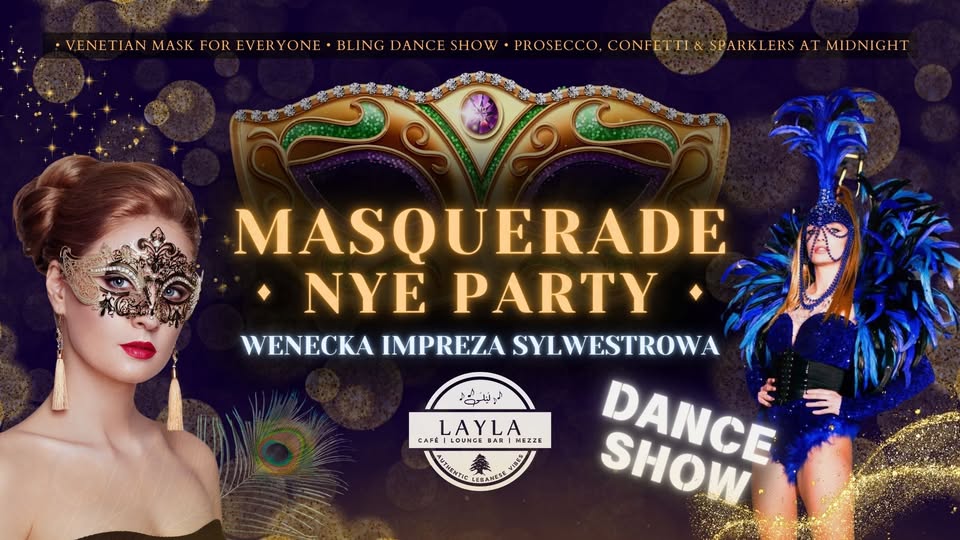 MASQUERADE NEW YEAR'S PARTY // SYLWESTER