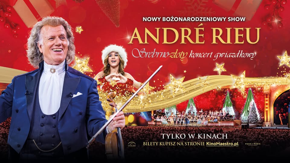 'André Rieu. Srebrno-złoty koncert gwiazdkowy' w kinie Wisła