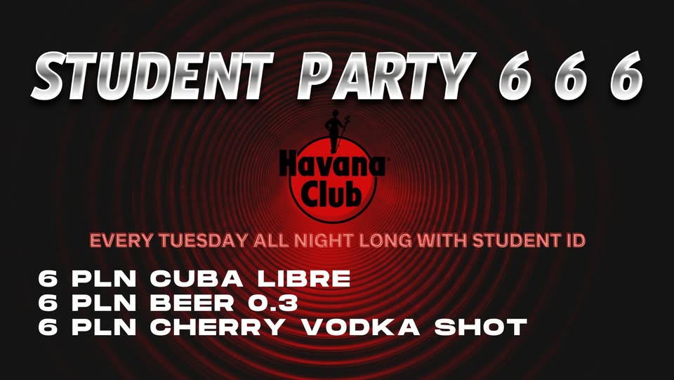 24.12 - THE CLUB IS CLOSED / ＳＴＵＤＥＮＴ ＰＡＲＴＹ| discounts with student ID !