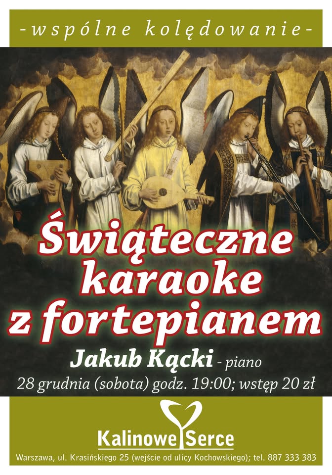 Świąteczne karaoke z fortepianem