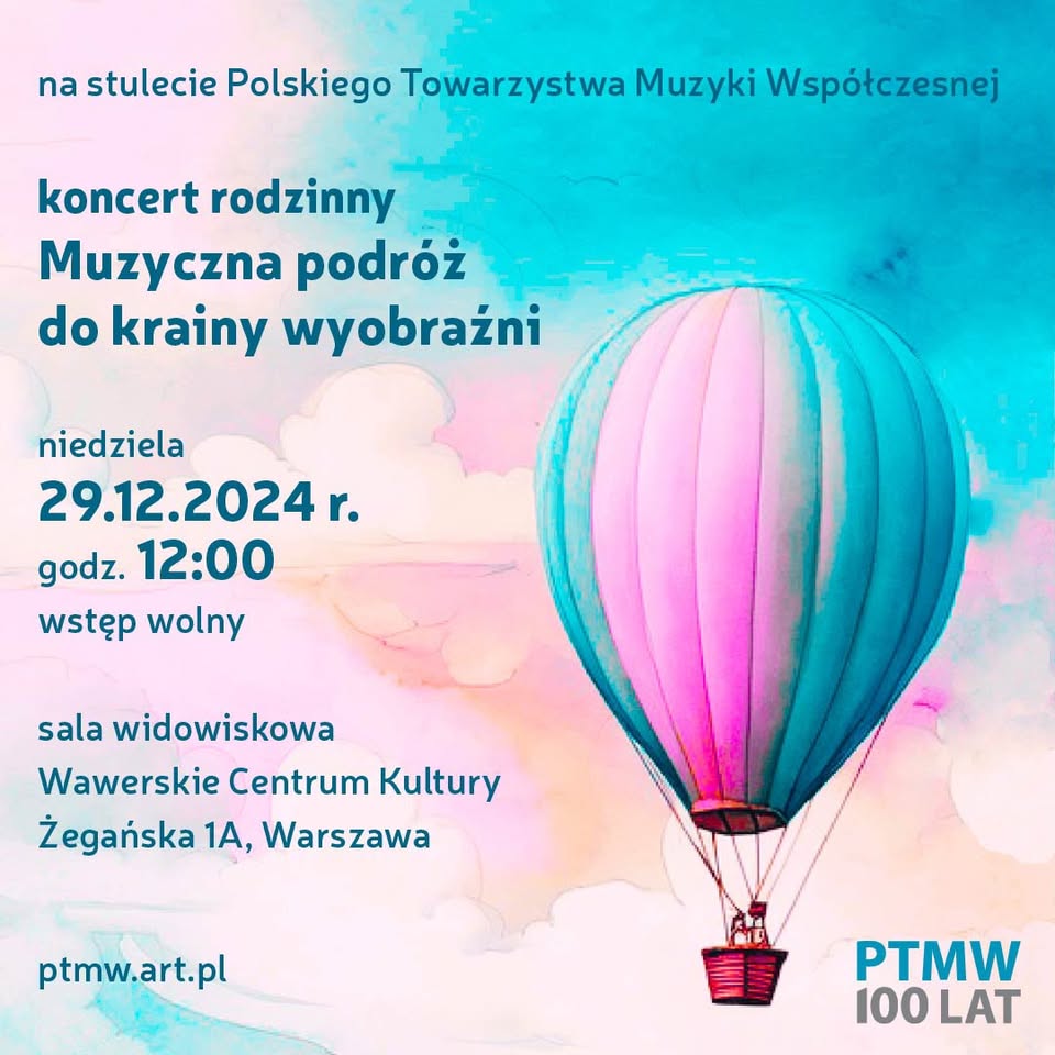 Koncert Rodzinny Muzyczna Podróż do Krainy Wyobraźni