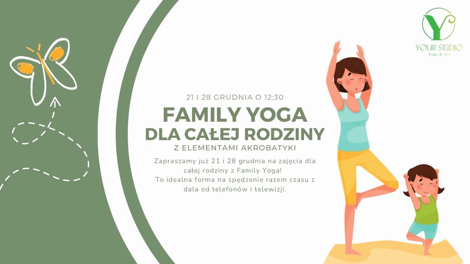 FAMILY YOGA | ZABAWA DLA CAŁEJ RODZINY