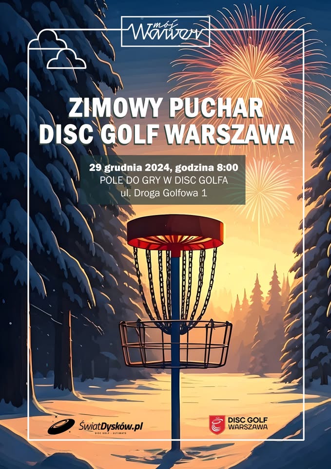 Zimowy Puchar Disc Golf Warszawa sponsored by Świat Dysków