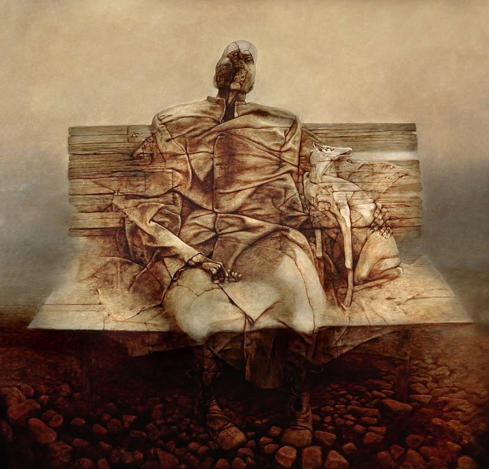 Zdzisław Beksiński - kolekcja Anny i Piotra Dmochowskich w Muzeum Archidiecezji Warszawskiej