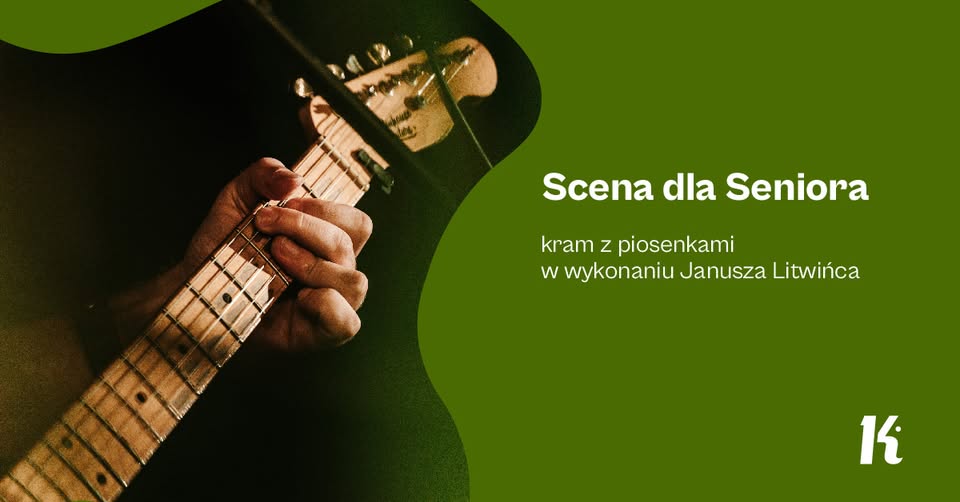 Scena dla Seniora – kram z piosenkami w wykonaniu Janusza Litwińca