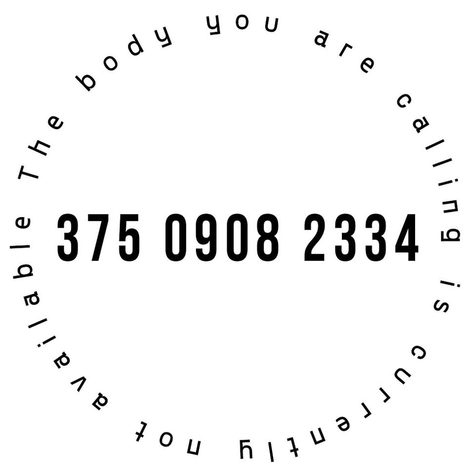 375 0908 2334 – The body you are calling is currently not available