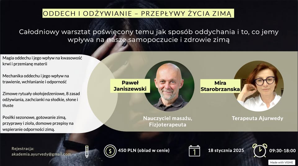 Oddech i odżywianie - Przepływy życia zimą