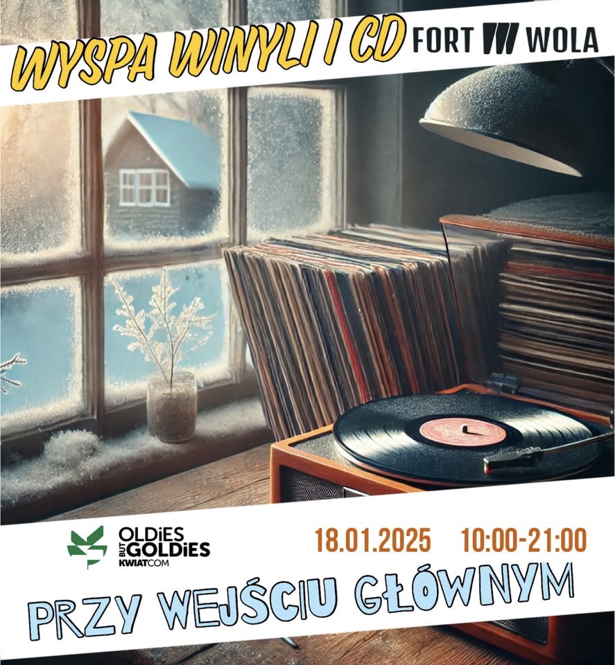 Noworoczna Wyspa winyli i CD w Forcie Wola