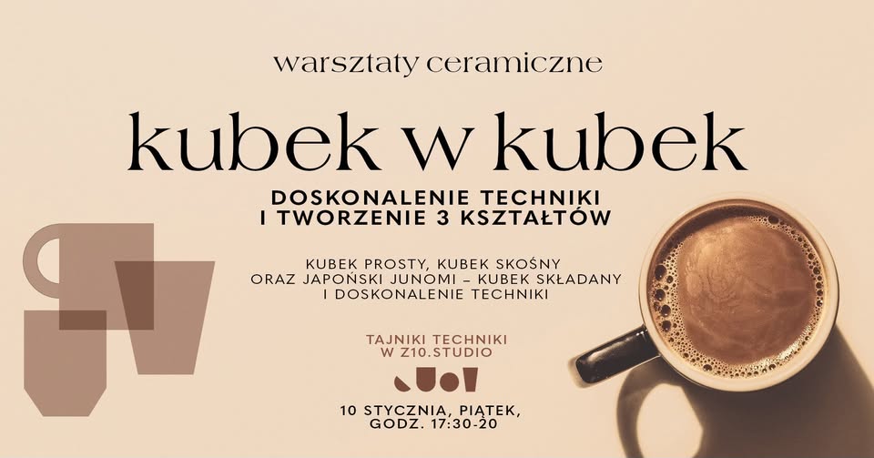 KUBEK IDEALNY - JEDNA TECHNIKA & 3 KSZTAŁTY