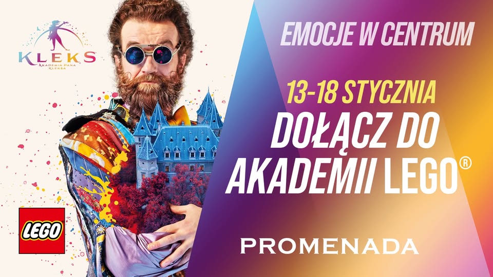 Akademia LEGO® w Promenadzie 13-18 stycznia 2025